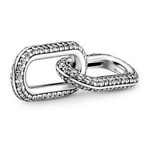 Pandora Me berlock Styling Pavé Double Link Sterling Silver 799660C02 main product photo