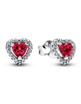 Pandora Timeless hjärtörhängen silver 298427C04