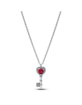 Pandora Timeless silver nyckel halsband 394392C01-45