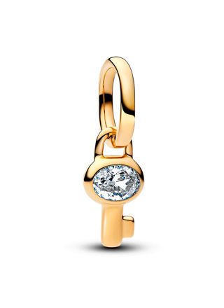 Pandora ME guld-platerad nyckel berlock 764339C01
