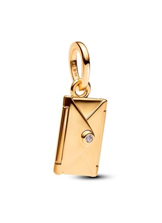 Pandora Moments guld-platerad Kuvert berlock 764421C01