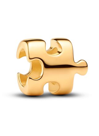 Pandora Moments guld-platerad Pussel berlock 764514C00
