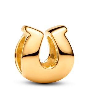 Pandora Moments guld-platerad Hästsko berlock 764517C00