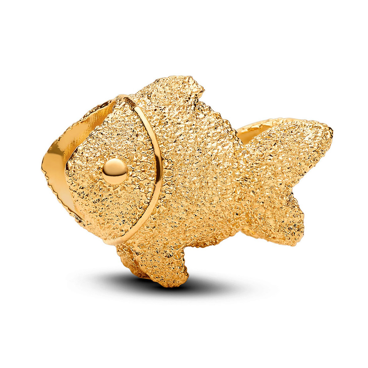 Pandora Moments guld-platerad Fisk berlock 764522C00