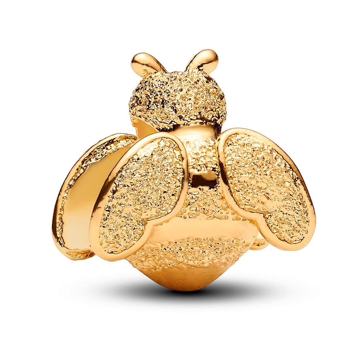 Pandora Moments guld-platerad Humla berlock 764524C00