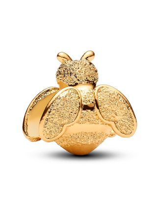Pandora Moments guld-platerad Humla berlock 764524C00