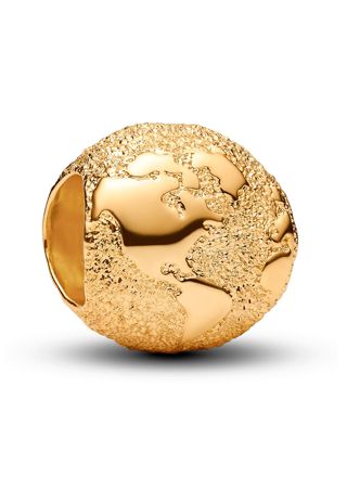 Pandora Moments guld-platerad Jorden berlock 764529C00