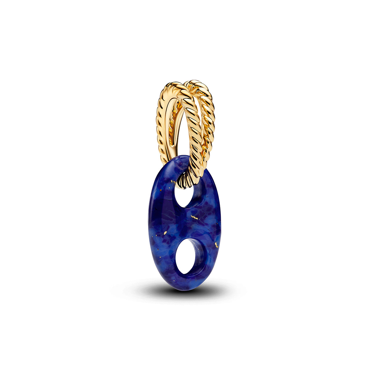 Pandora Moments blå marmor charm 764692C01