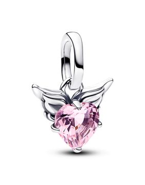 Pandora ME silver rosa hjärtberlock 793626C02