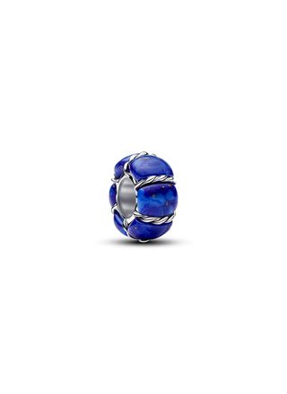 Pandora Moments blå marmor charm 794693C01