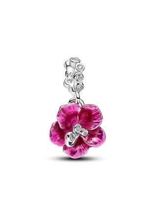 Pandora Moments rosa hibiskus charm 794698C01