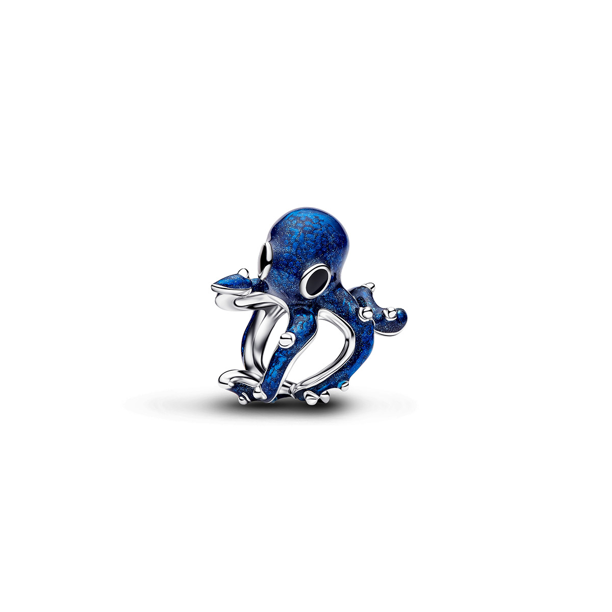 Pandora Moments bläckfisk charm i silver och blått 794706C01
