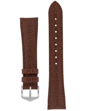 Hirsch Aristocrat brun klockarmband 038 28 0 10