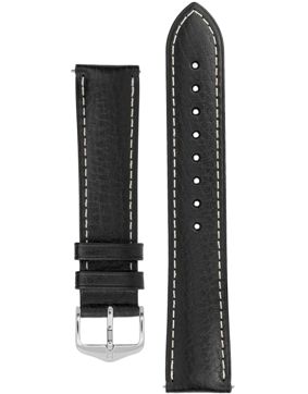 Hirsch Boston svart klockarmband 013 02 0 50