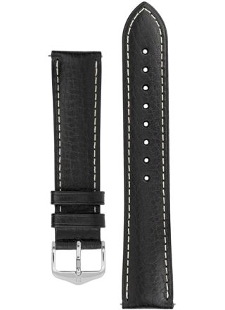 Hirsch Boston svart klockarmband 013 02 0 50