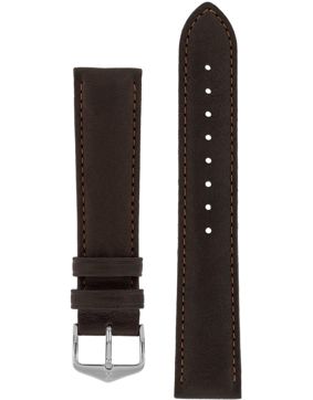 Hirsch Merino brun klockarmband 012 06 0 10