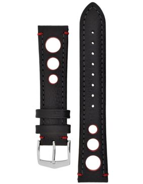Hirsch Rally svart klockarmband 051 02 0 52