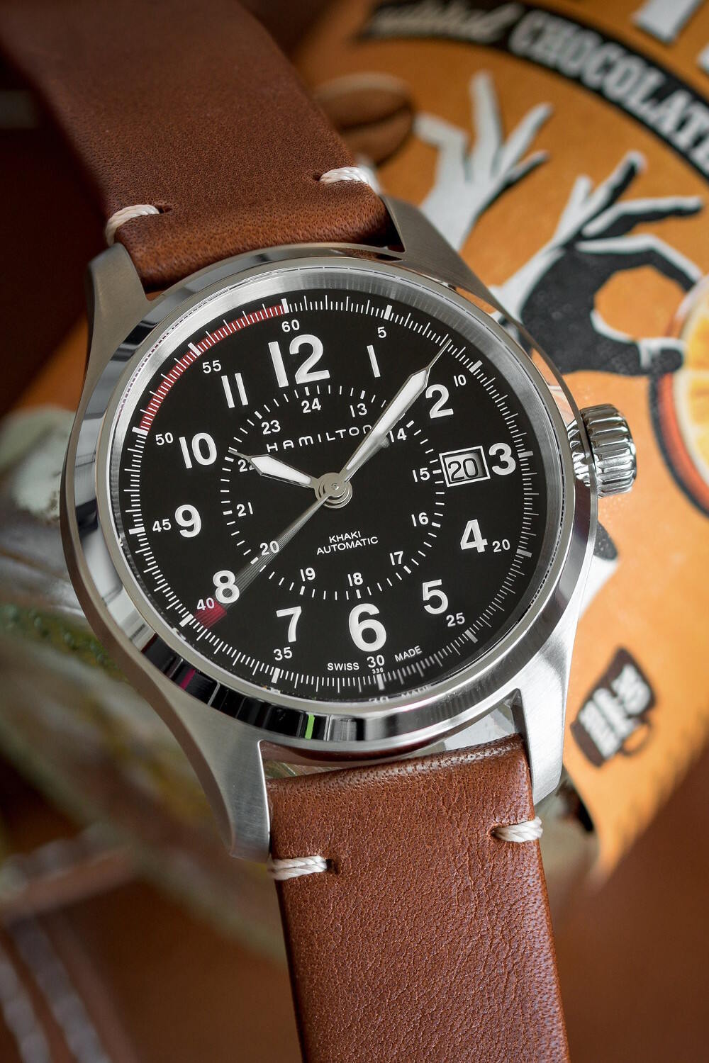 HIRSCH Uhren-Armband Ranger - echte kalfsleer - klassiek/elegant