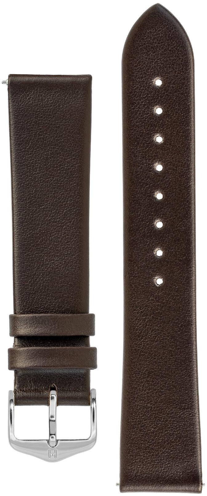 Hirsch Toronto ruskea nahkaranneke 037 02 0 10 16mm