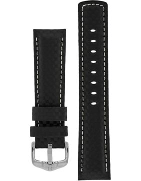 Hirsch Carbon svart klockarmband 025 92 0 50