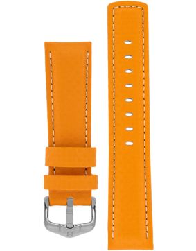 Hirsch Carbon apelsin klockarmband 025 92 0 76