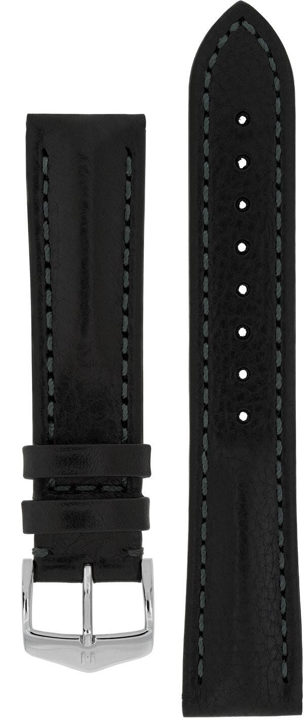 Hirsch Lucca svart klockarmband 049 02 0 50