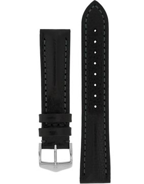 Hirsch Lucca svart klockarmband 049 02 0 50