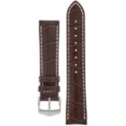 Hirsch Modena ruskea nahkaranneke 1030 28 10 22mm