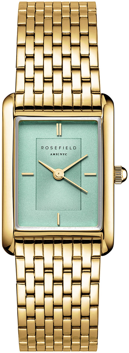 Rosefield Heirloom Mint Green Dial Steel Gold HMGSG-H04