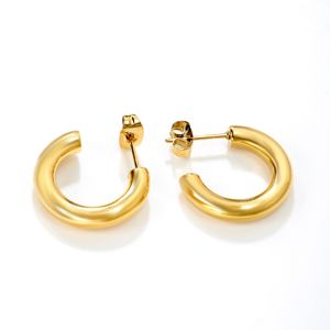 Madoww Hoop förgyllda örhängen 20 mm main product photo