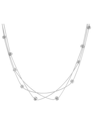 Hopeapuro Freela Midi halsband