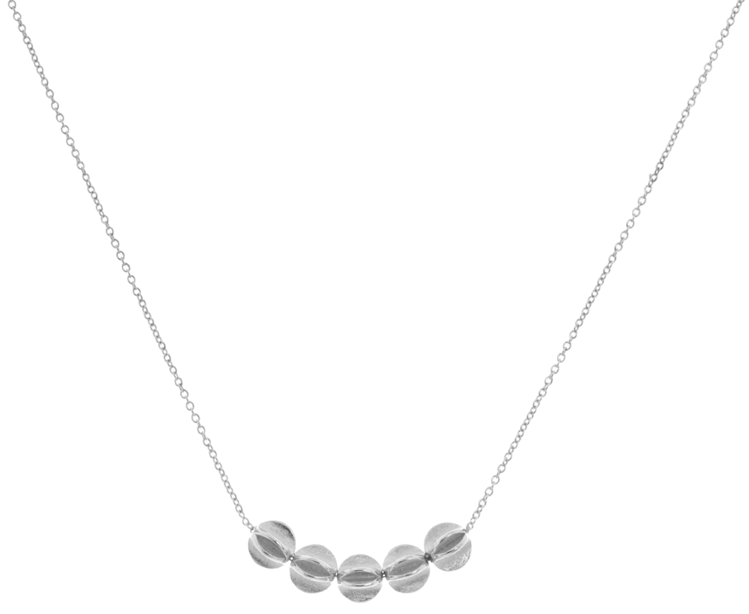 Hopeapuro Freela Mini halsband 