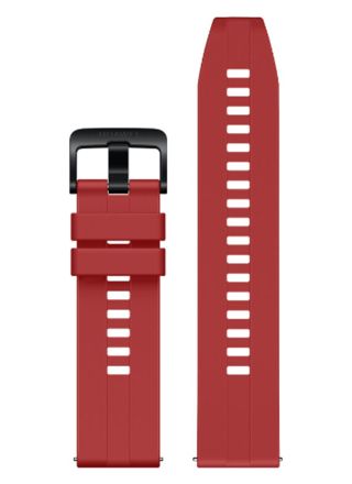 Huawei Watch GT 46 mm / Watch 3 röd fluoroelastomerarmband 51994338