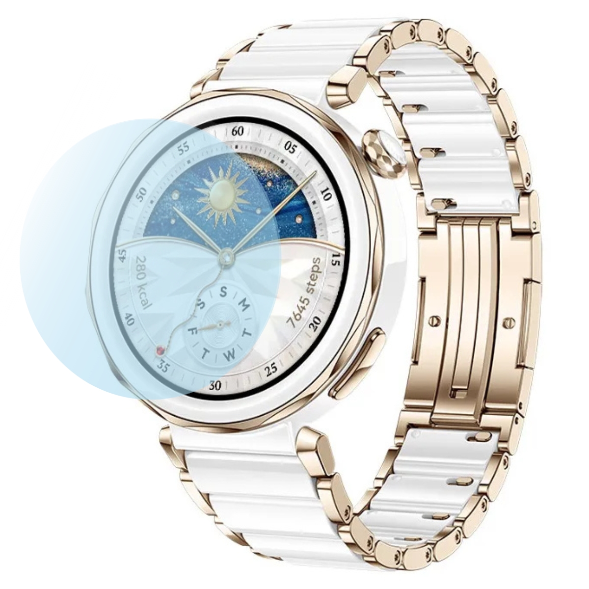 Skärmskydd i härdat glas för Huawei Watch GT5 Pro 42mm