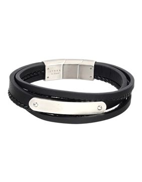 Lykka Strong läderarmband 20+1,5cm