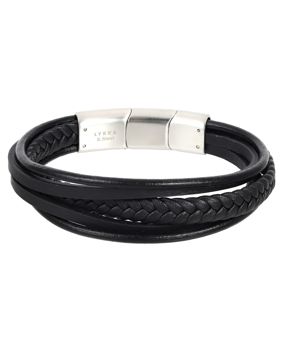 Lykken Strong armband läder 20+1,5cm