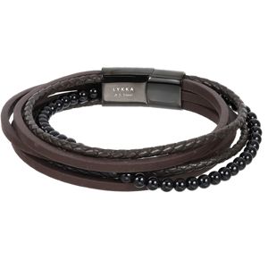 Lykka Strong nyksi-lader-armband brun  main product photo