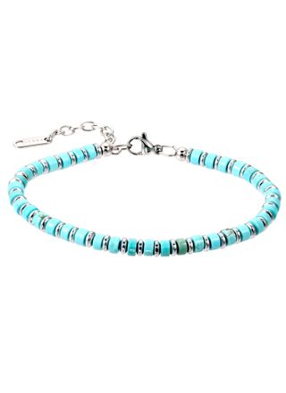 Lykka Strong lapisarmband turkos 19+4cm