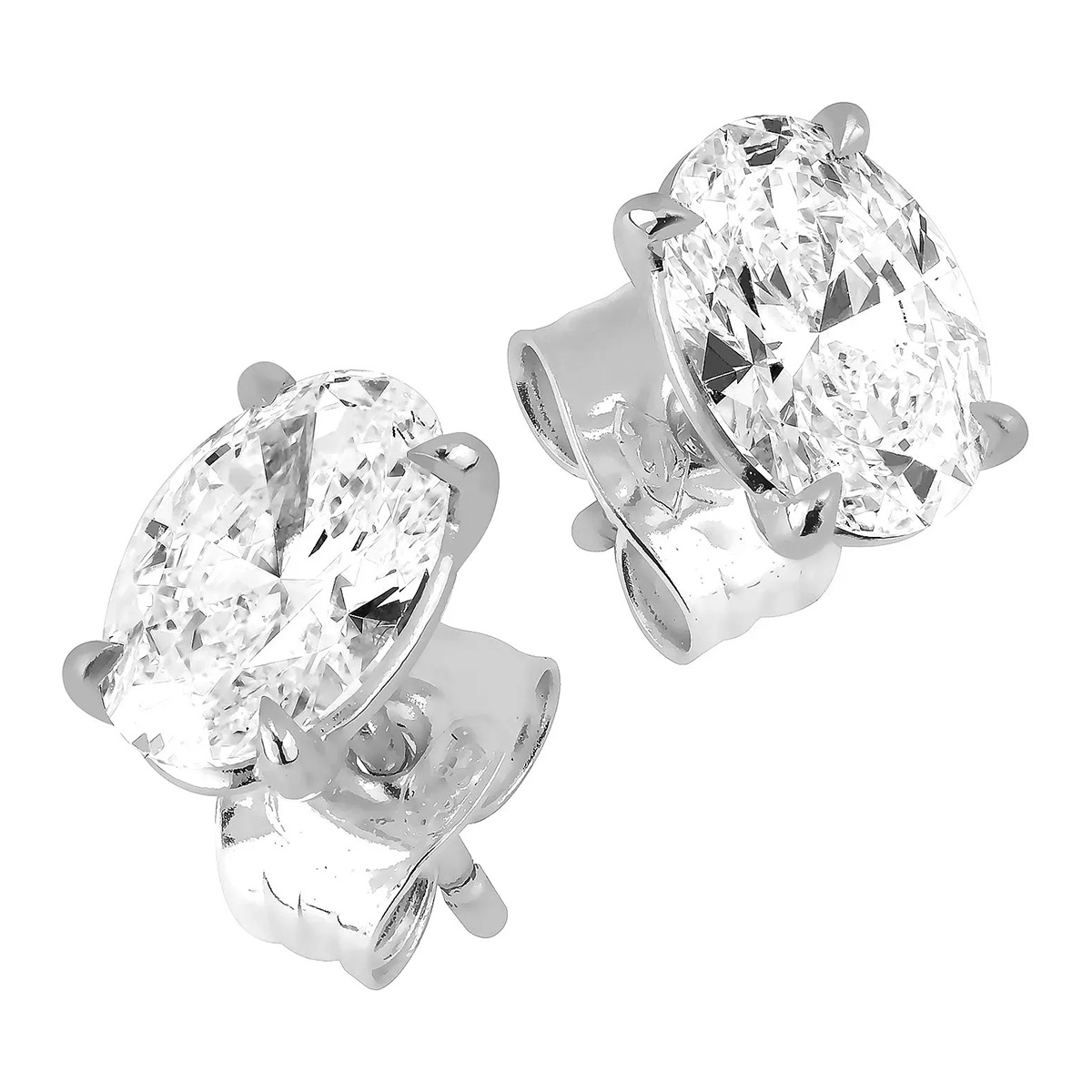 Sandberg Taivaanranta örhängen 2 x 1.00 ct M-746w