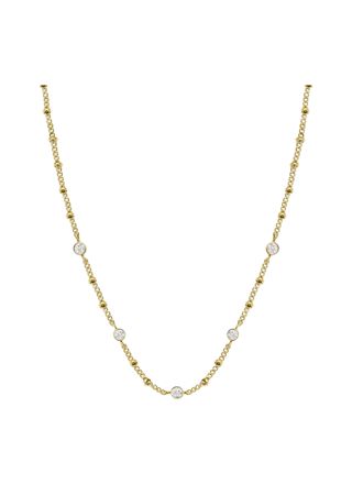 Rosefield Crystal förgyllt halsband JCSCG-J266