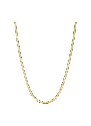 Rosefield Snake förgyllt halsband JTNFS3G-J379