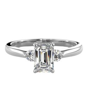 Festive Megan Emerald 0.74 ct diamantring 745-074-VK