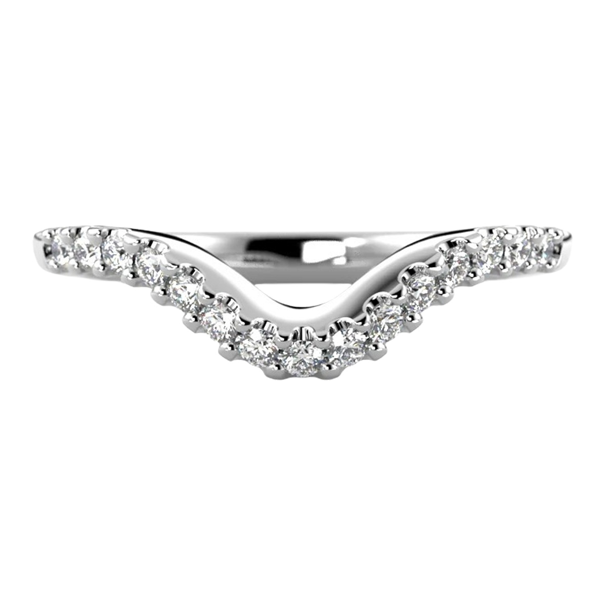Festive Auréa Side Petite 0.15 ct diamantring 747-015-VK