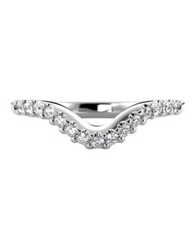 Festive Auréa Side Petite 0.15 ct diamantring 747-015-VK