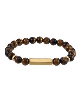 Lykken Trend armband med Tigeröga 18 cm
