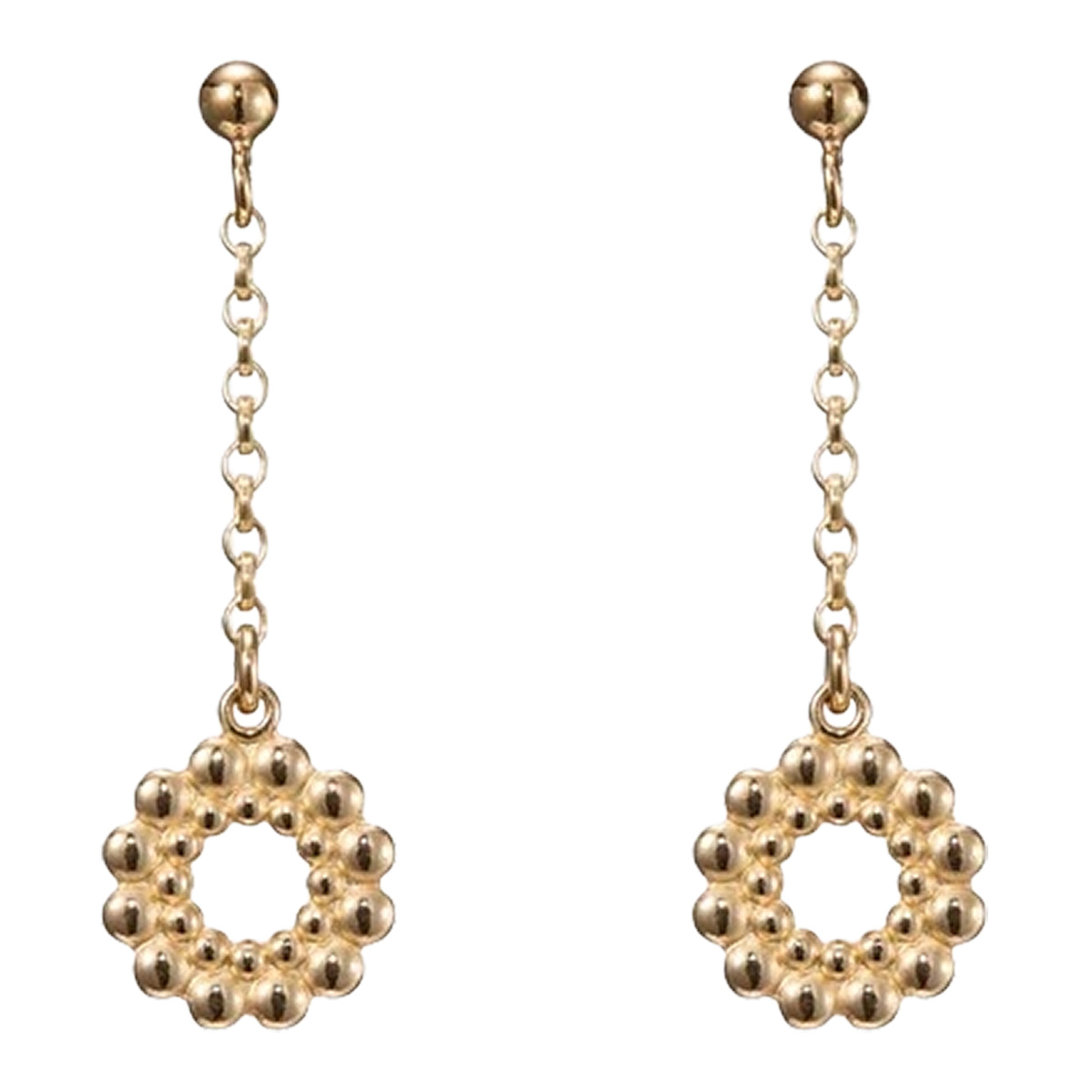 Kalevala Valoisa kedjad örhängen brons 36694821T