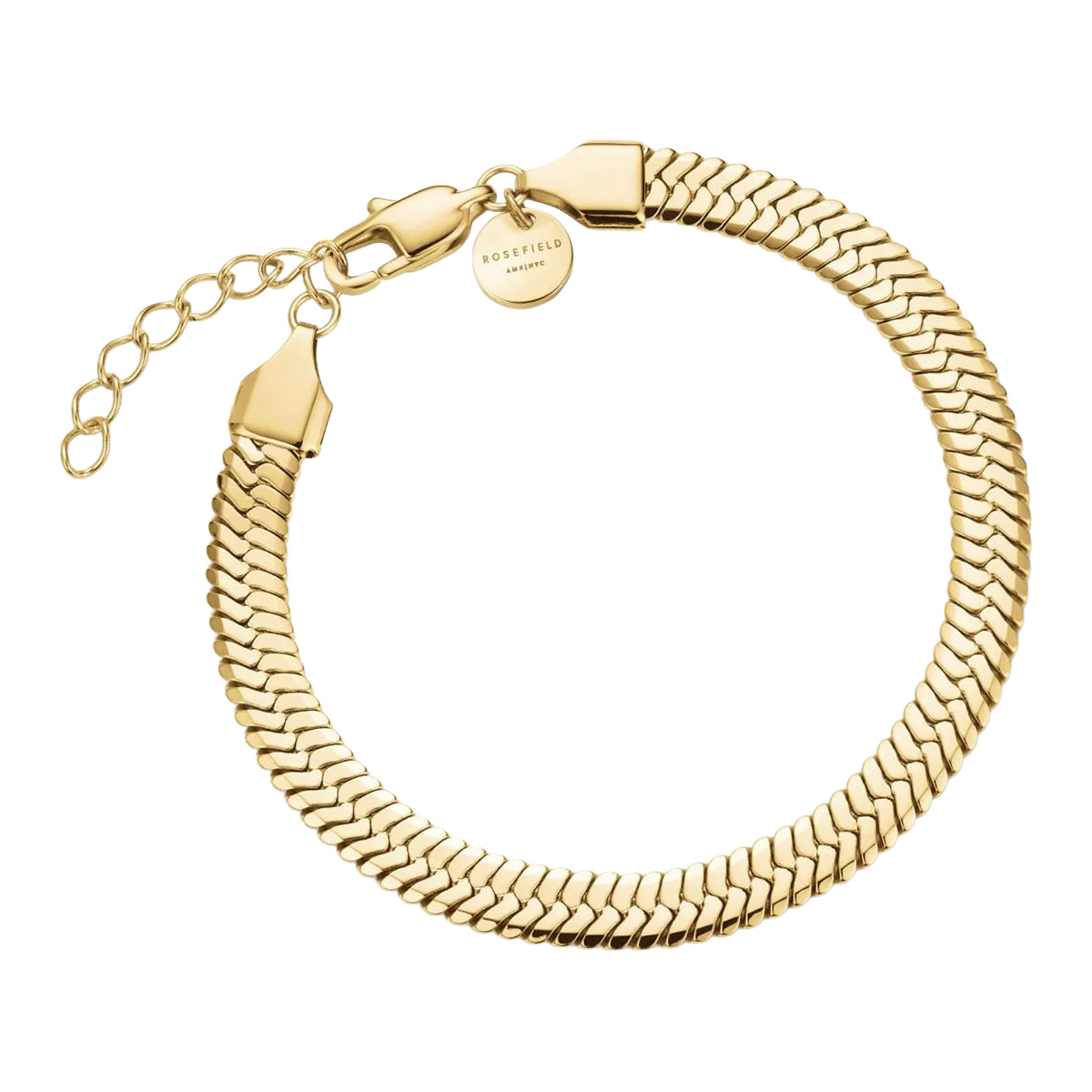 Rosefield Large Snake förgyllt armband JBLSG-J1189