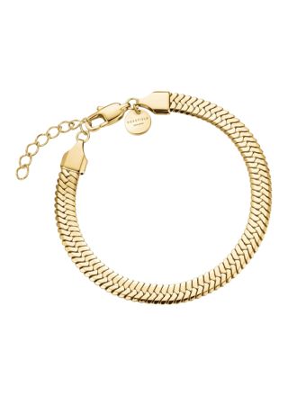 Rosefield Large Snake förgyllt armband JBLSG-J1189