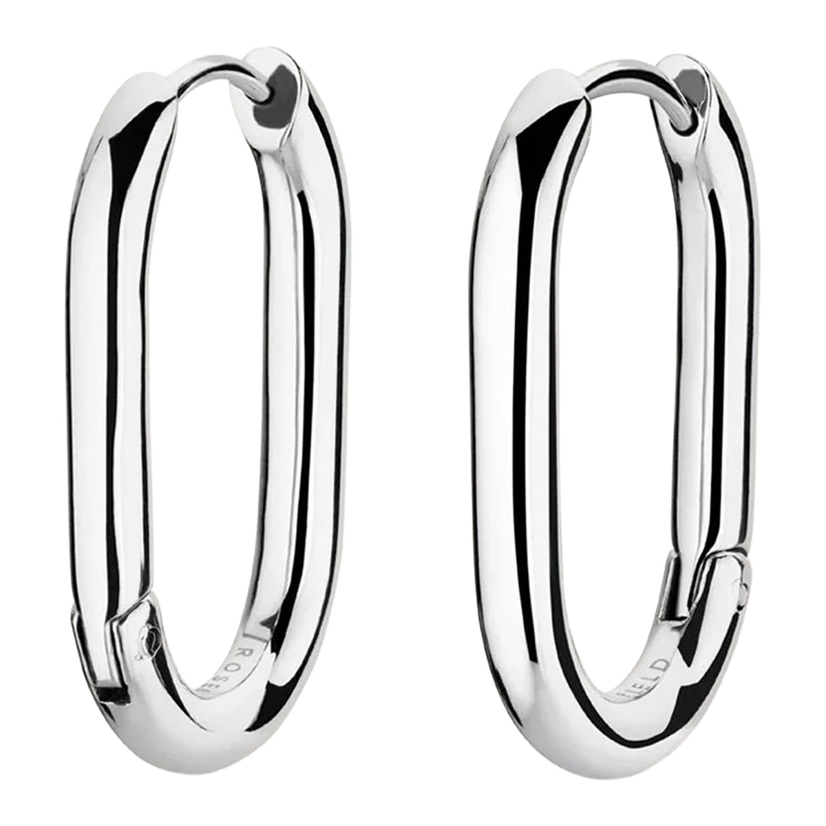 Rosefield Large Oval Hoops örhängen JEOLS-J568