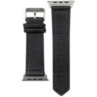 Aarni Apple Watch svart hjortskinn armband 42/44/45/46 mm